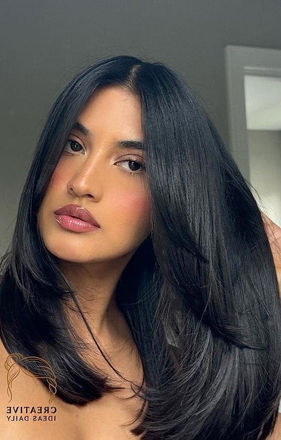 Glossy Straight Style