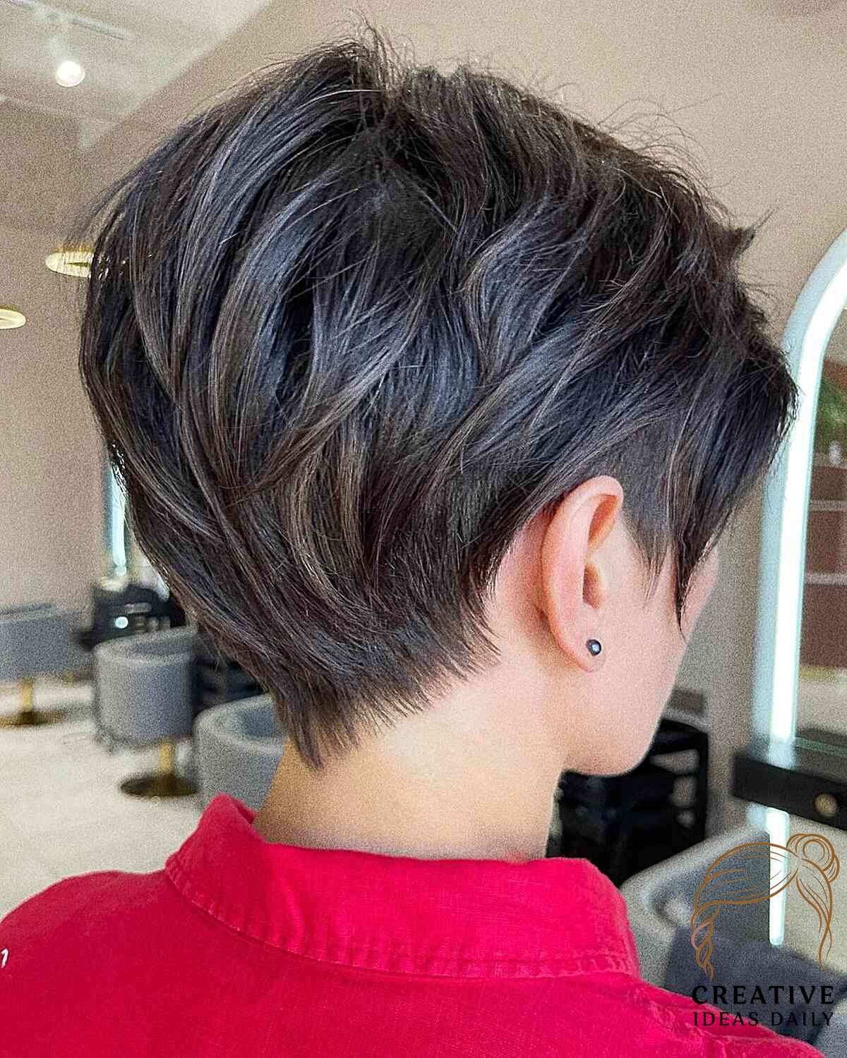 Grown-Out Pixie Cut