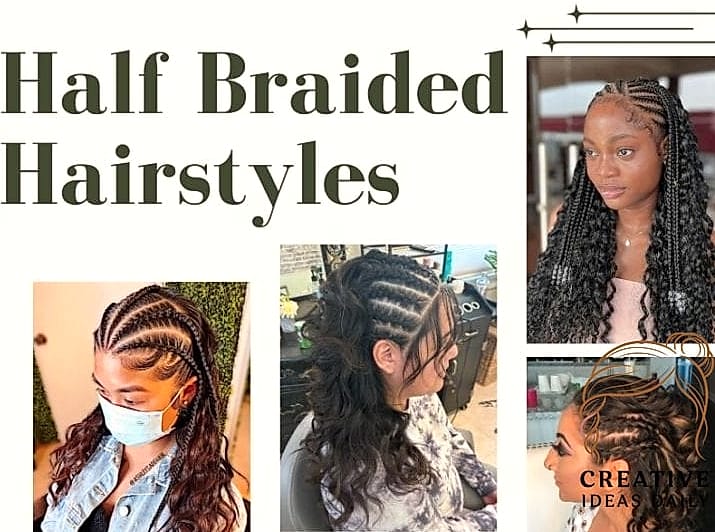 Half-Up Braided Crown