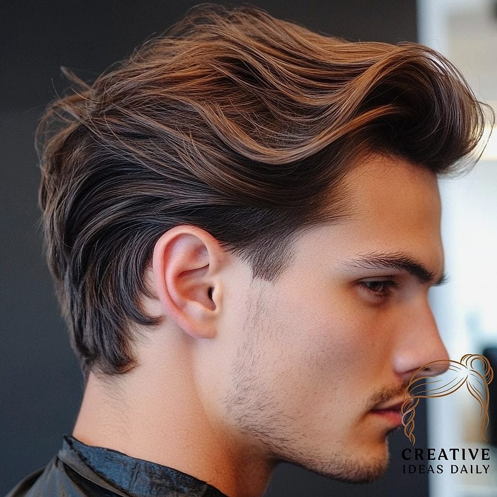 21 Long Hair Styles Men Ideas That Are Trending Right Now 9 Half-Up Man Bun