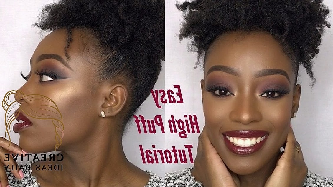 The High Puff Updo