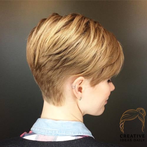 Layered Pixie Cut