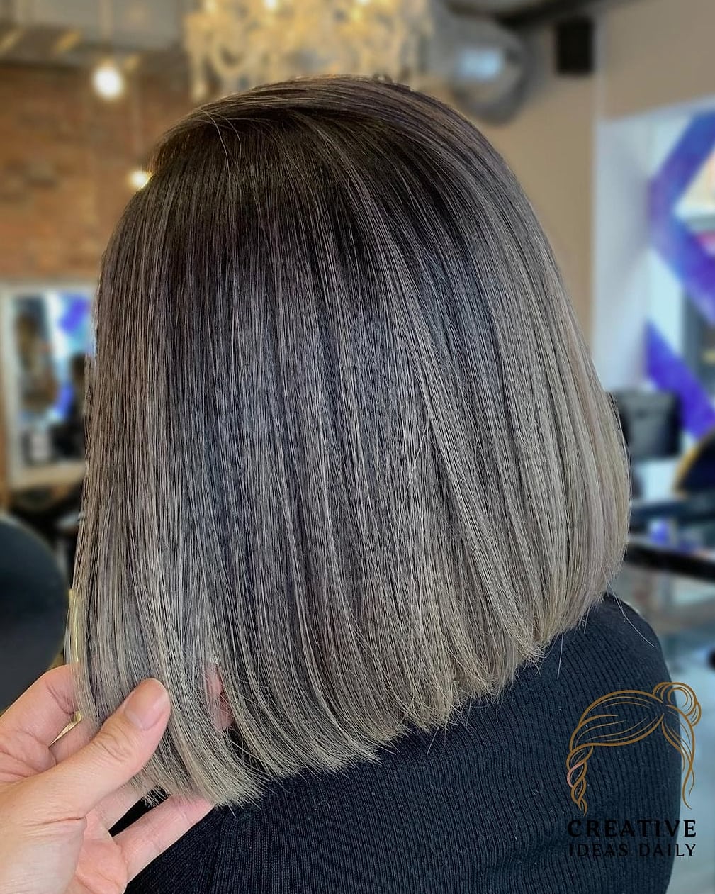 Long Bob Extension Blend, Also Known As the Lob Illusion