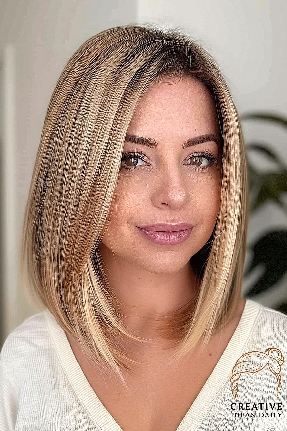 Long Bob-Inspired Layers For The Illusion Of A Lob