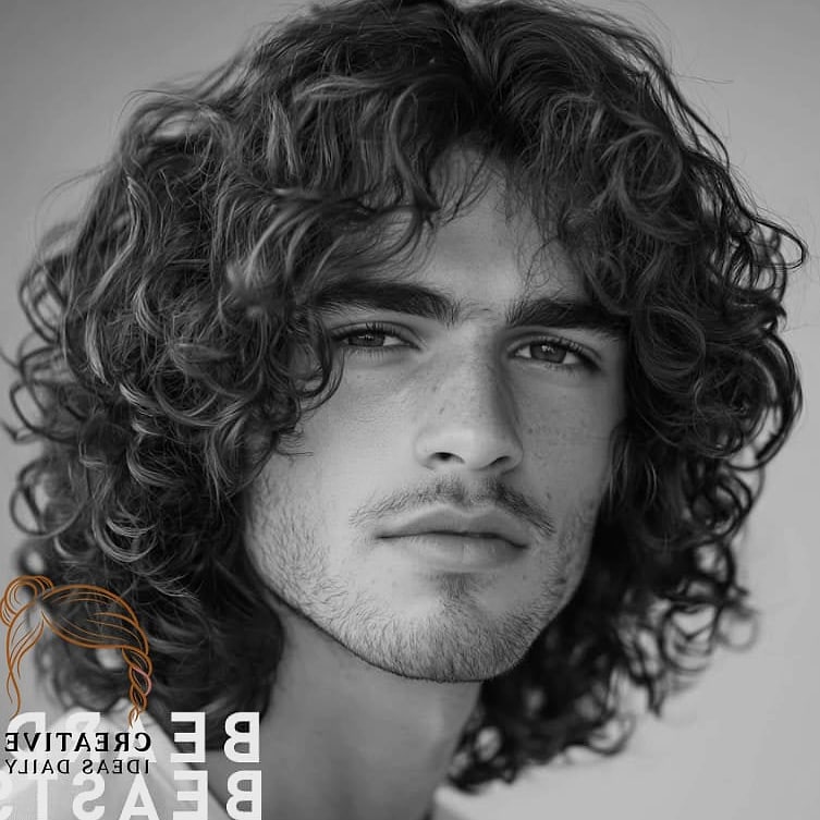 Long Curly Afro-Textured Style