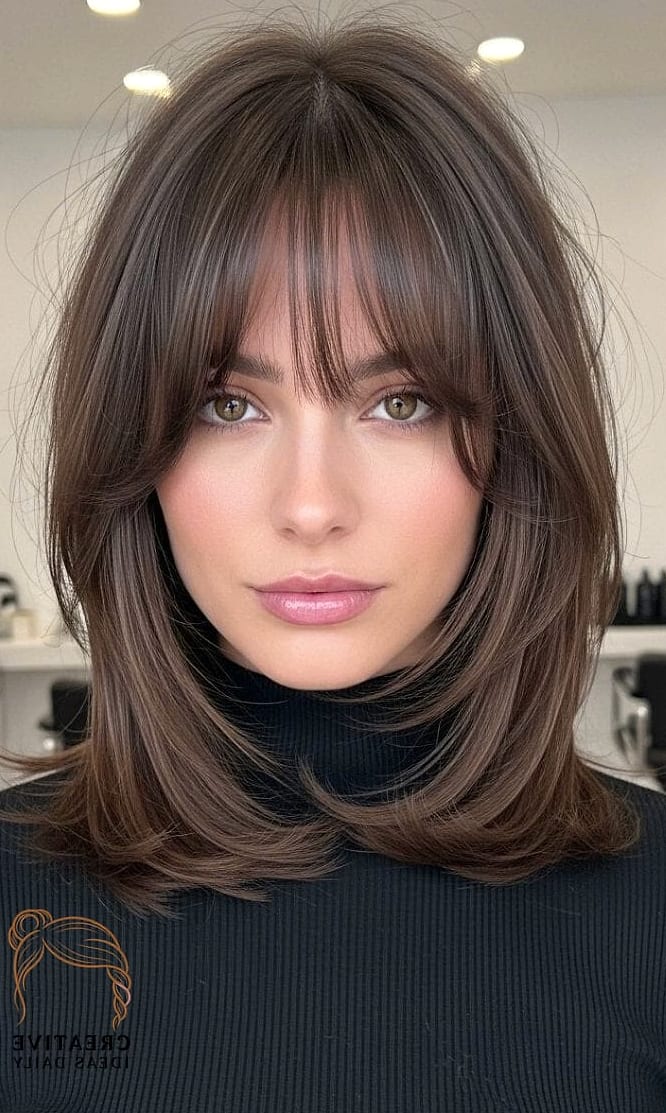 Long Fringe Undercut