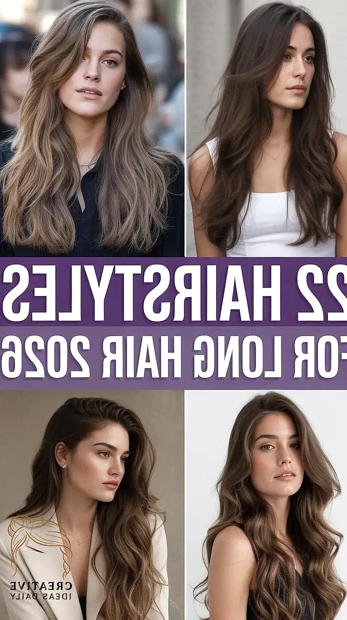 Long Hair with a Deep Side Part