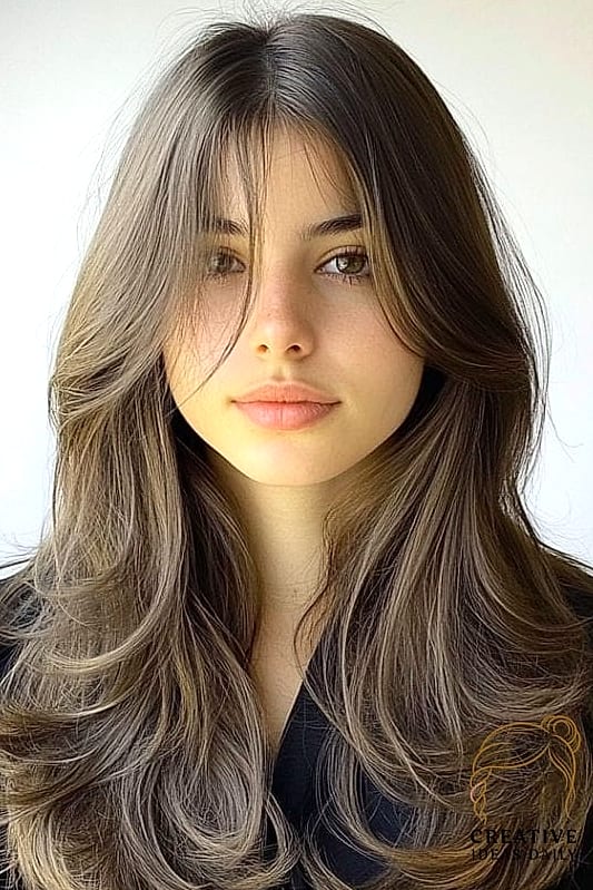 Long Hair with Subtle Lowlights