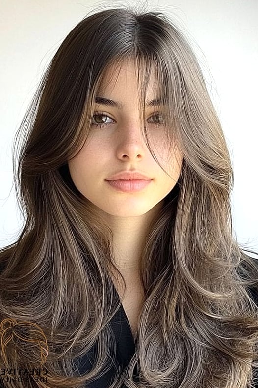 Long Hair With Subtle Lowlights For Depth