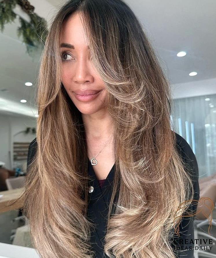 Long Hair with Tapered Ends