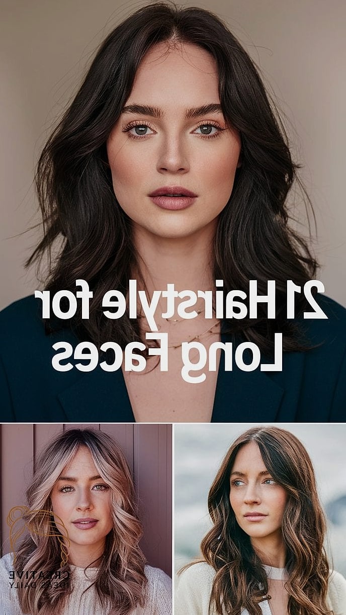 Long Hair with Soft Face-Framing Layers and Waves