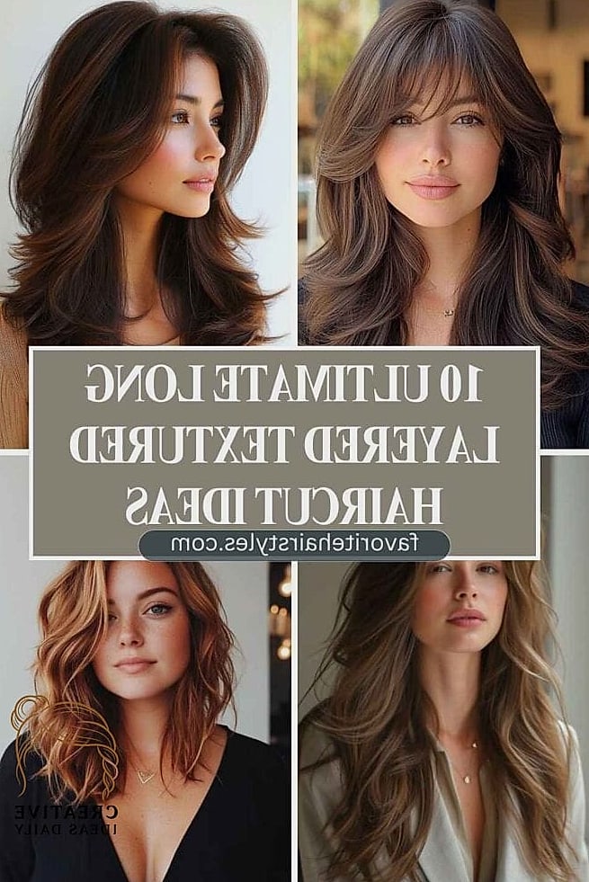 Long Hair with a Textured Ponytail-Ready Cut