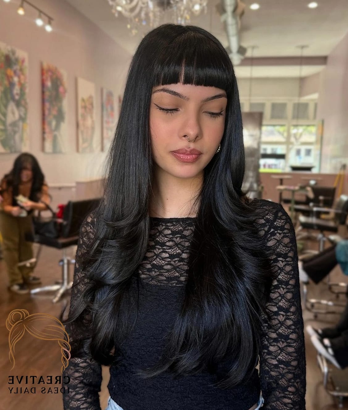 Long Hair With Micro Layers