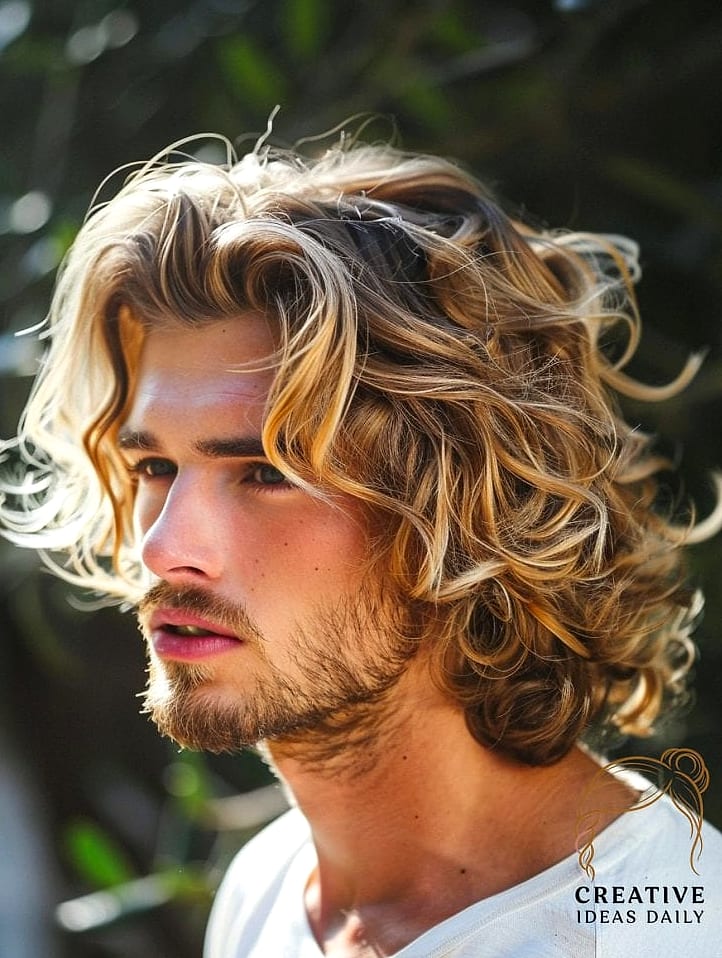 21 Long Hair Styles Men Ideas That Are Trending Right Now 15 Long Hair with Highlights