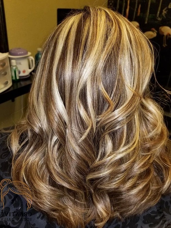 Long Hair With Lowlights