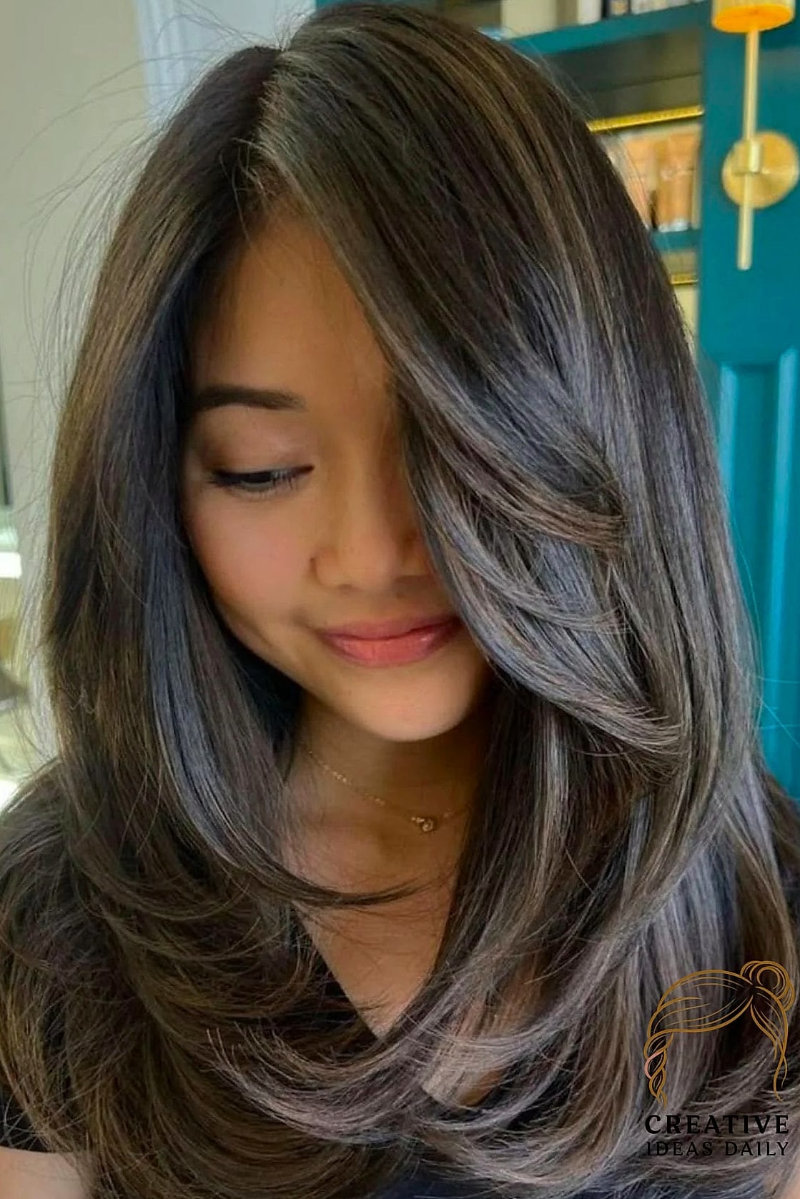 Long Layers for Thick Hair
