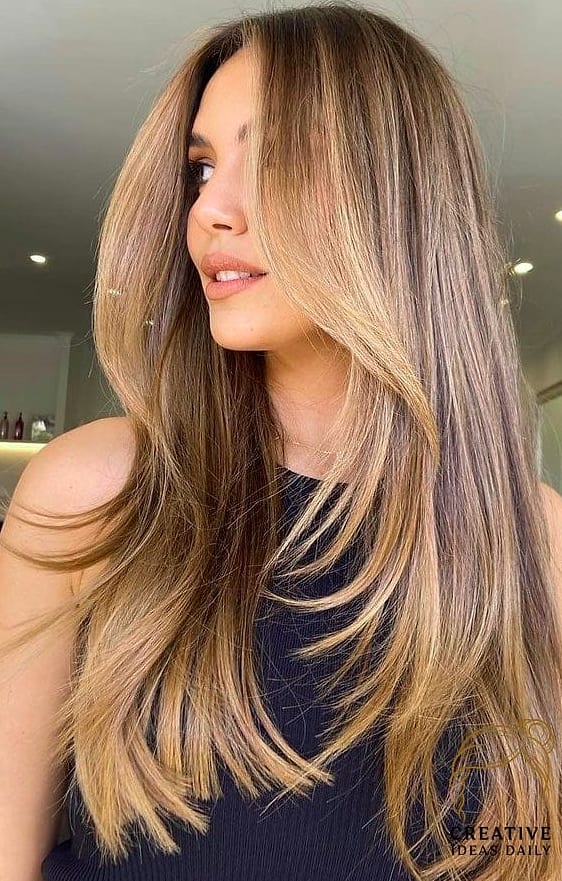 Long Layers for Fine Hair