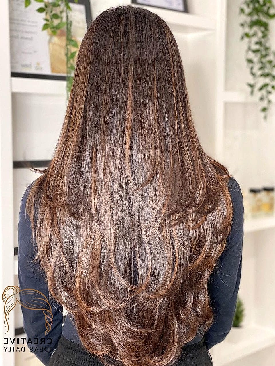 Long Layers With Face-Framing Pieces