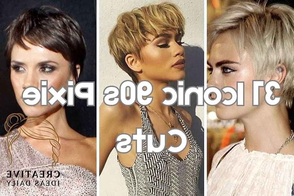 30 90S Pixie Cut Ideas You Need to Try Next 14 Long Pixie with Face-Framing Layers