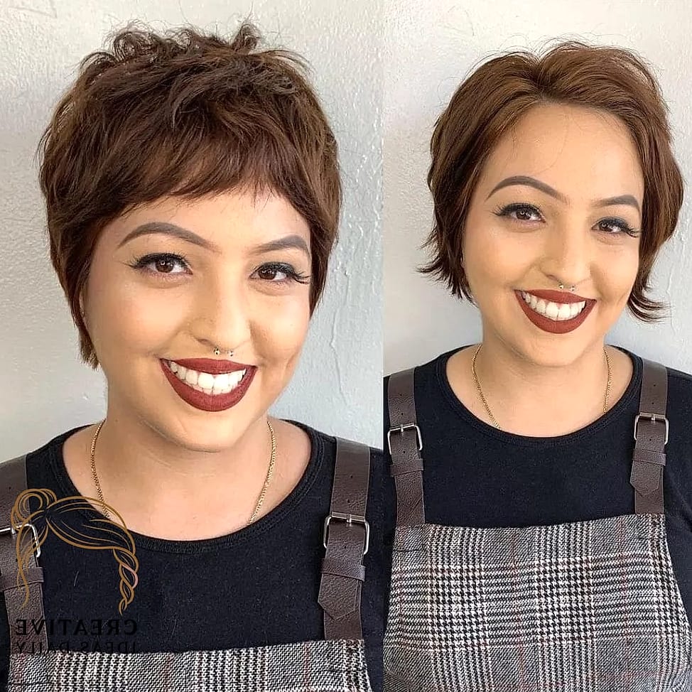24 Long Pixie Cut Ideas That Are Absolutely Stunning 9 Long Pixie with Curtain Bangs