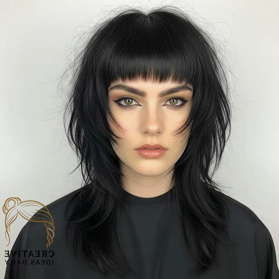 Long Shag With Blunt Ends