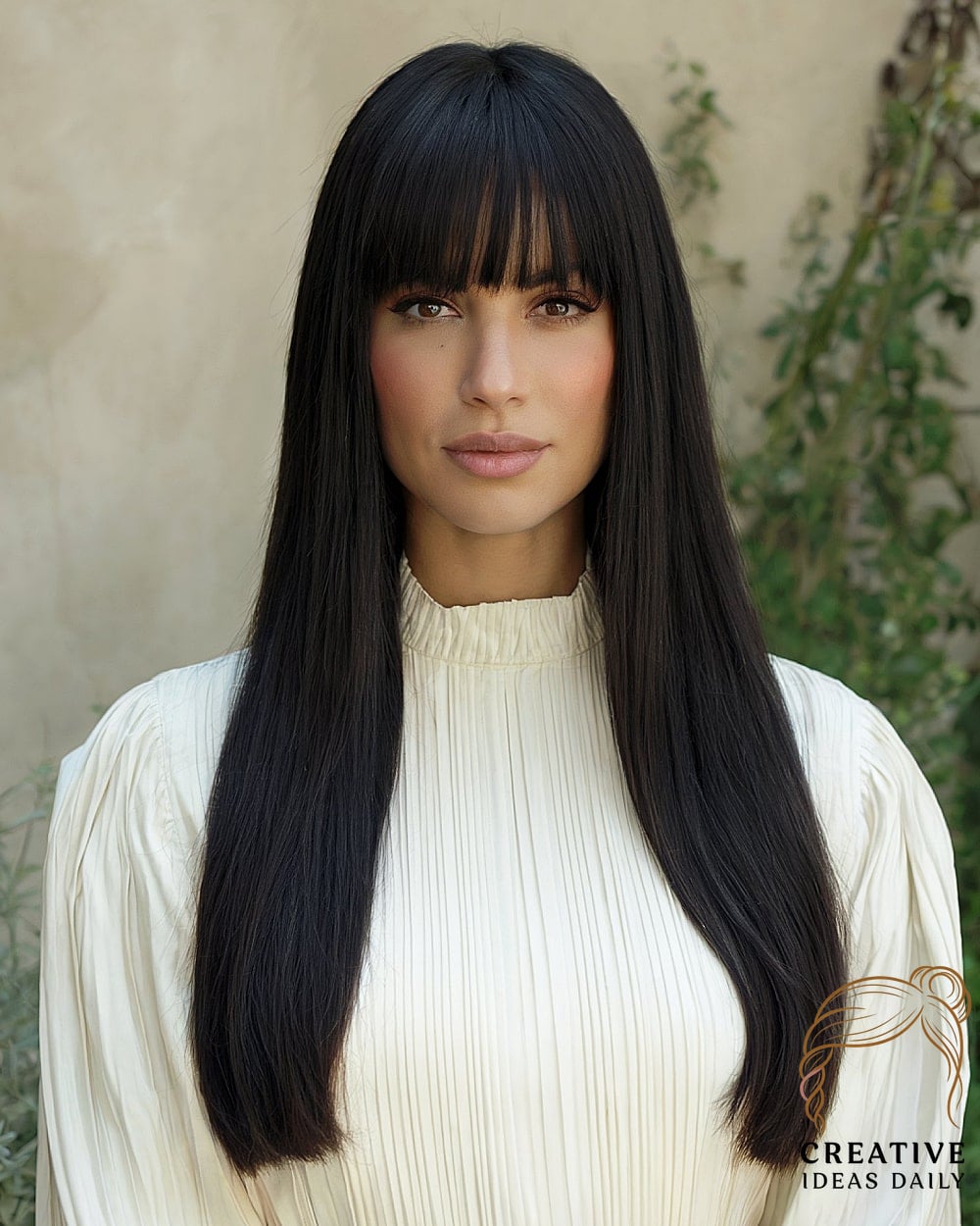 Long Thick Hair With Blunt Ends