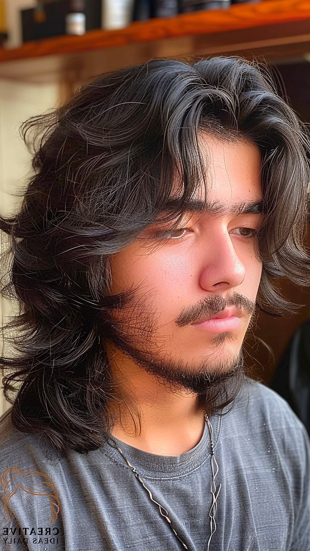 21 Long Hair Styles Men Ideas That Are Trending Right Now 16 Long Wolf Cut for Men