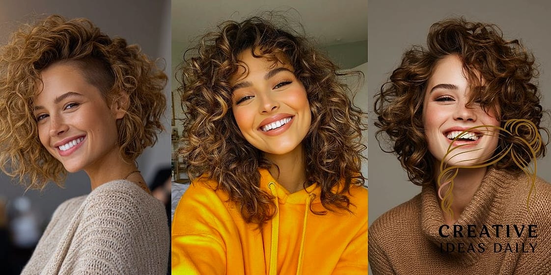 27 Medium Length Hair Ideas Every Woman Needs to See 15 Loose Curls With Money Piece Highlights