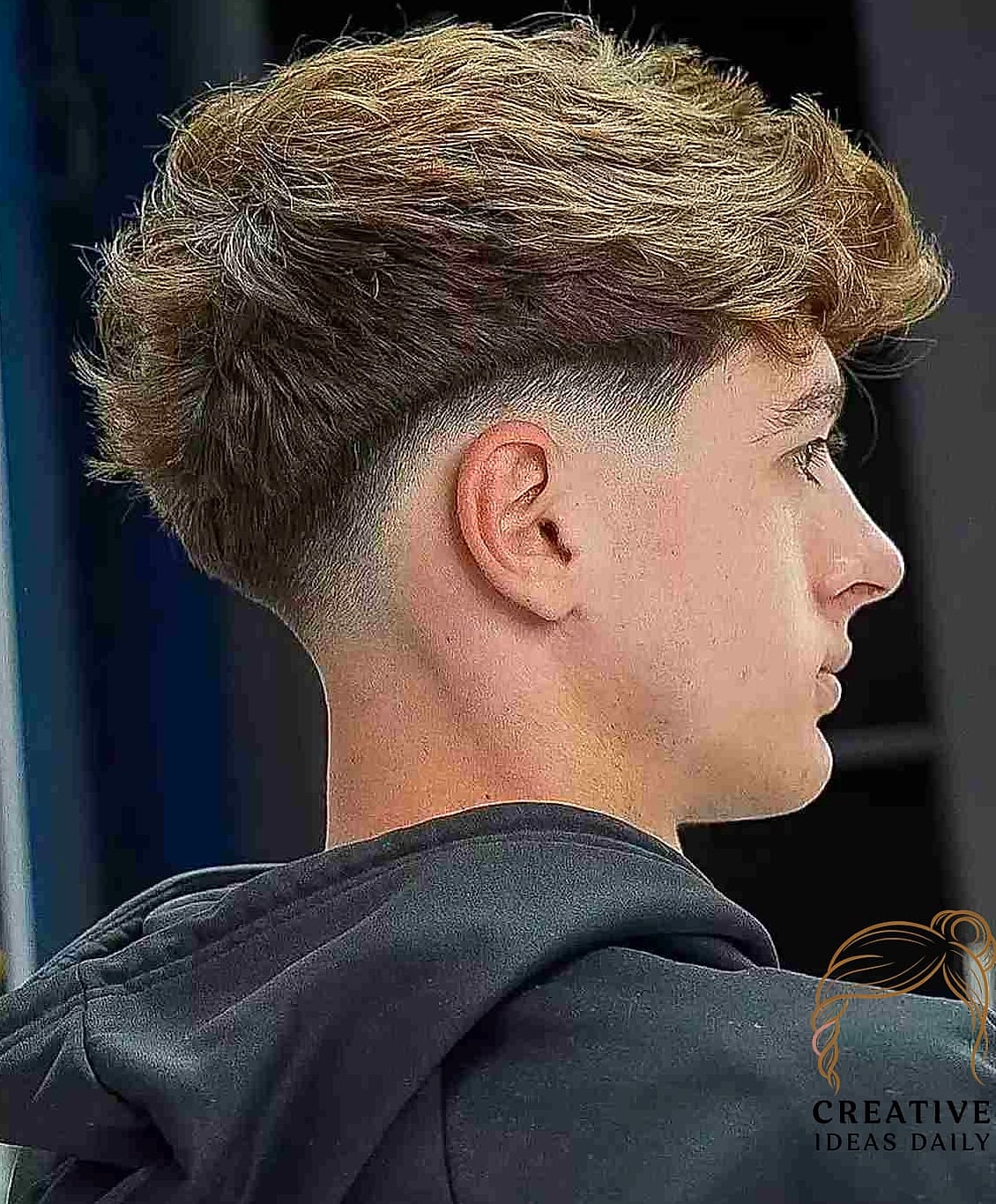 Low Fade with Textured Top