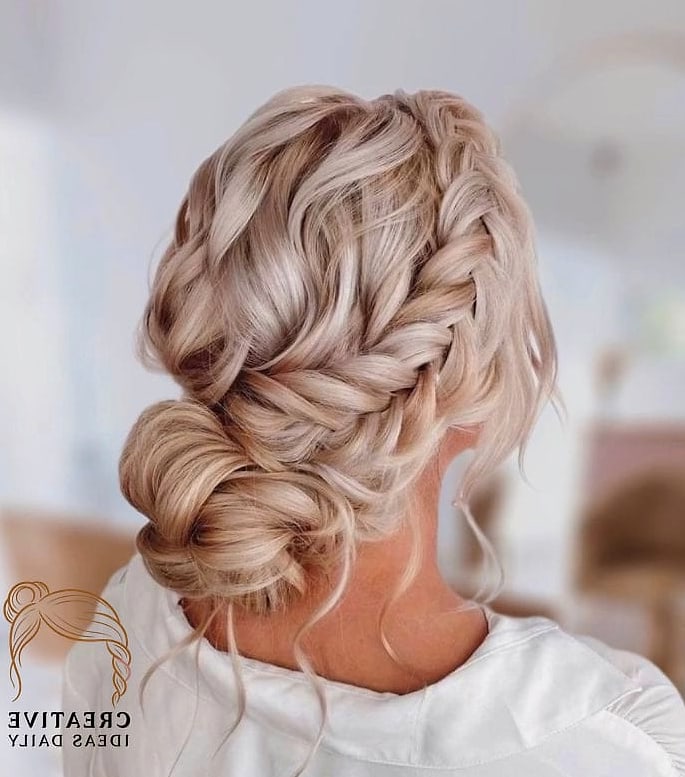 21 Updos For Long Hair Ideas That Are Trending Right Now 11 Low Side Bun