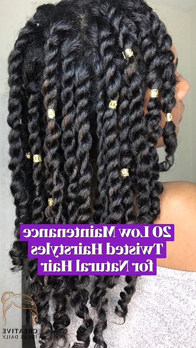 22 Easy Hairstyles For Long Hair Ideas That Will Transform Your Look 4 Low Twisted Bun