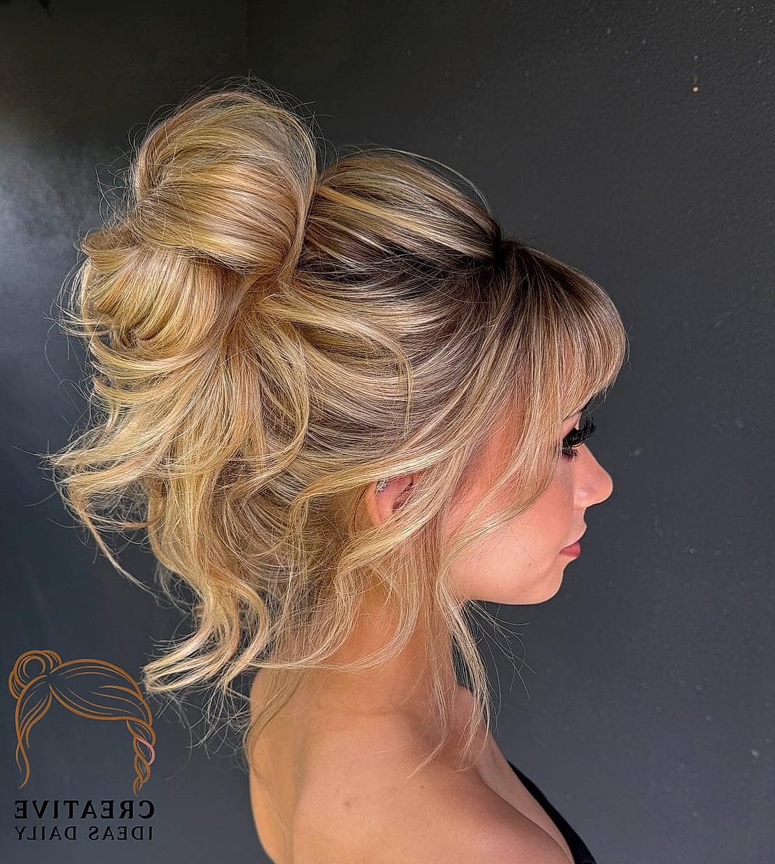 Messy Top Knot