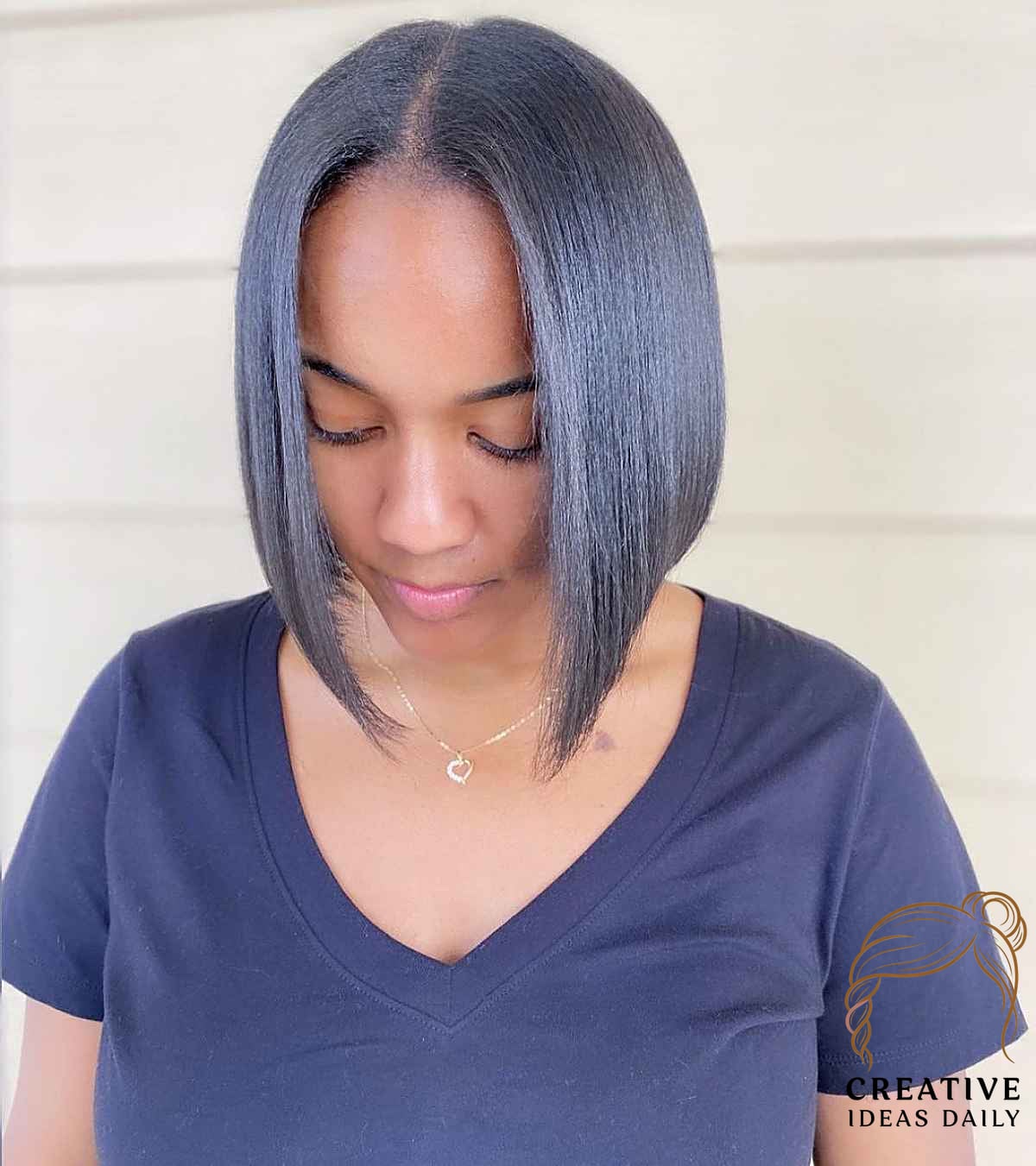Naturally Straight Bob for African-American Women