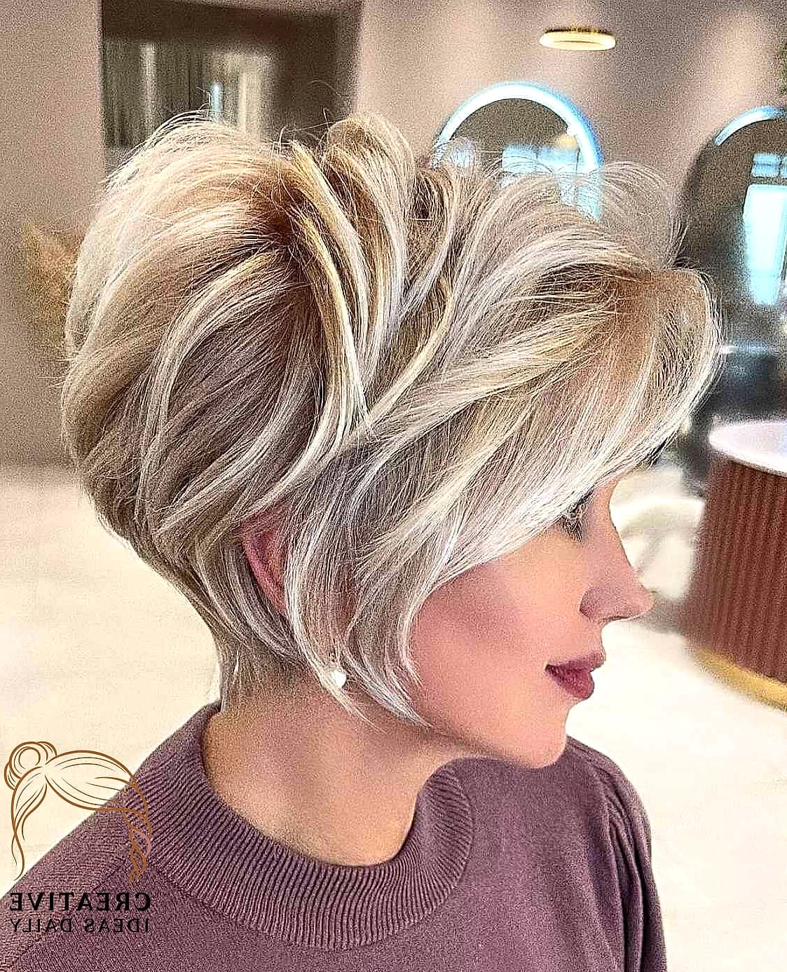 The Pixie Bob with Bangs