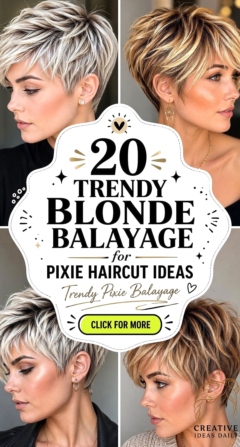 Pixie Cut with Balayage