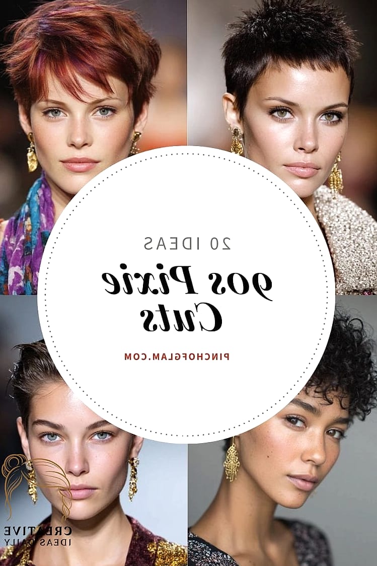 30 90S Pixie Cut Ideas You Need to Try Next 22 Pixie with Long Side Bangs