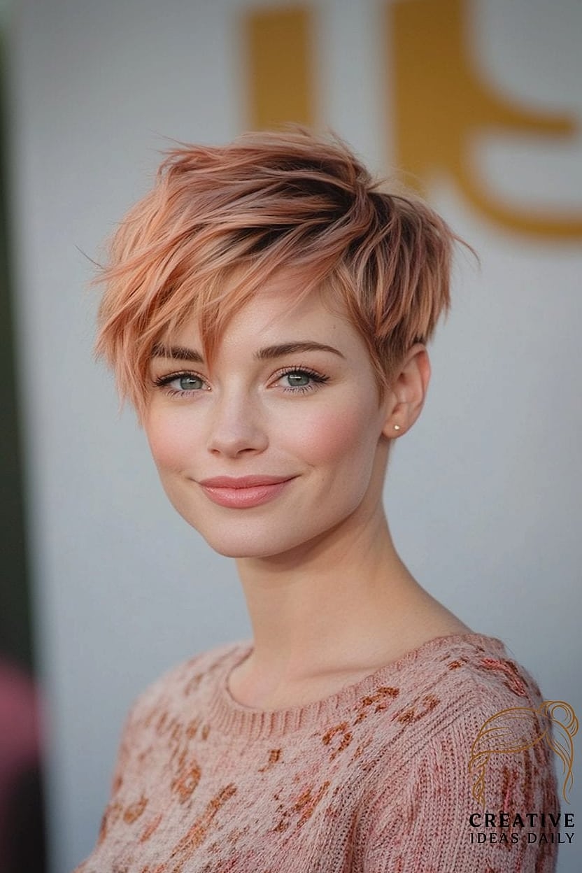 Rose Gold Pixie