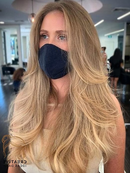 Sassy Long Layers with a Fringe