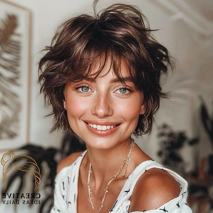 Shaggy Pixie with Fringe
