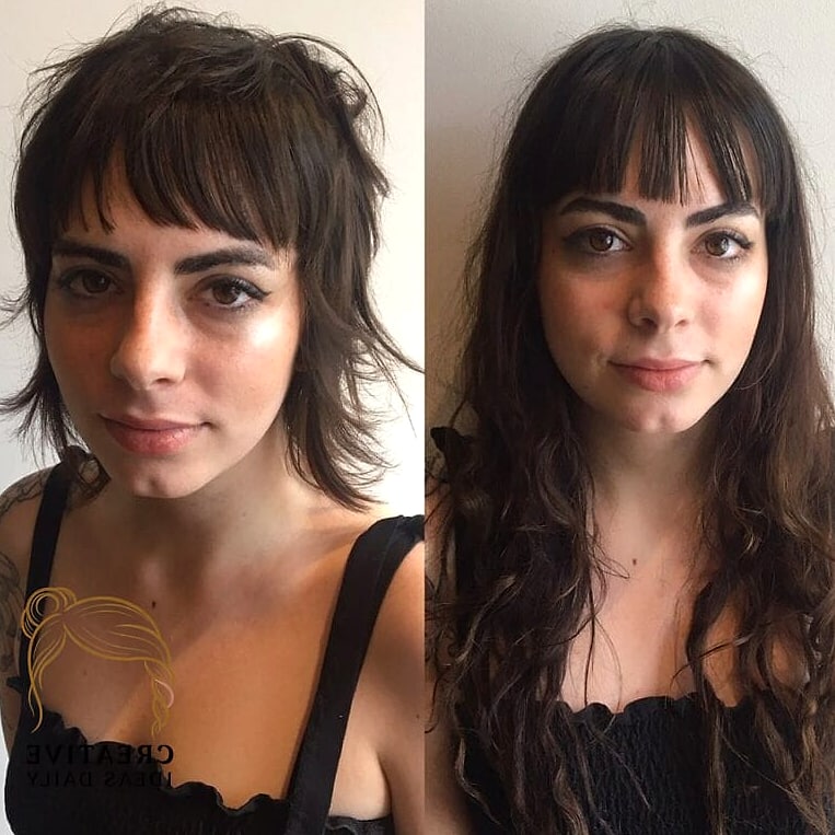 Shag with Micro Bangs