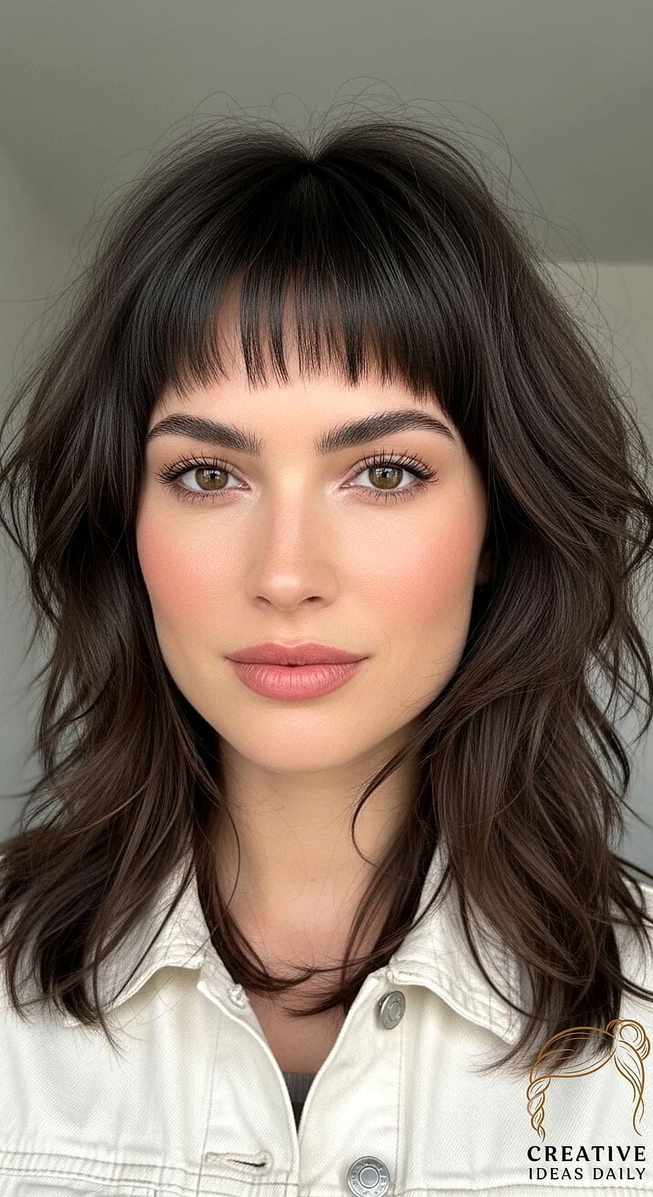 Shag With Micro Bangs