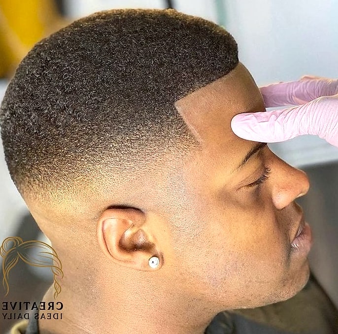 Short Afro Fade