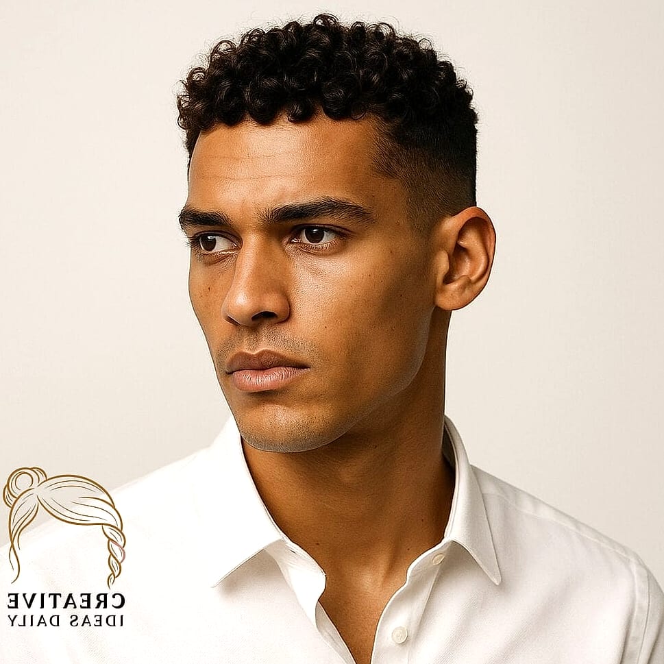 21 Short Hair Men Ideas That Are Trending Right Now 21 Short Curly Crop