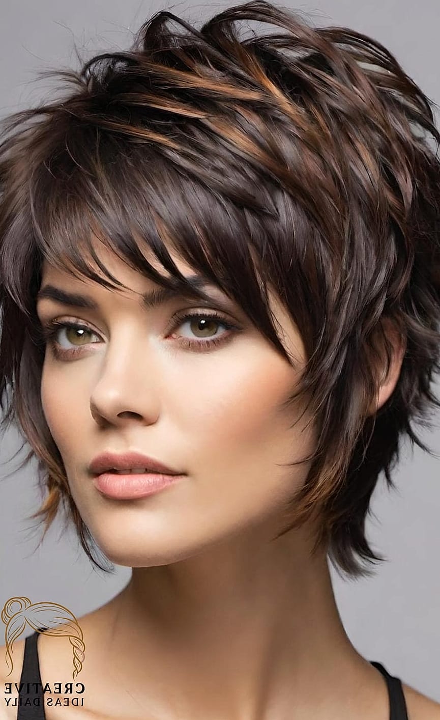 Short Shag With Fringe