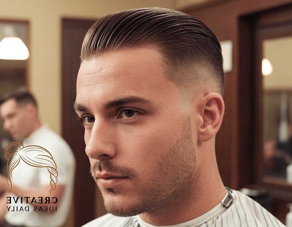 Short Slick Back for a Polished Look