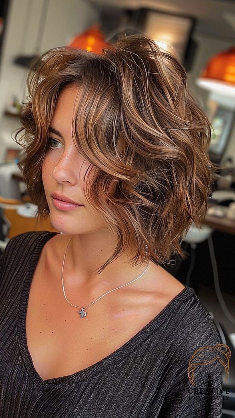 Short Wavy Pixie