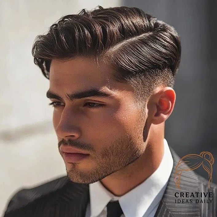 Side Part Crop