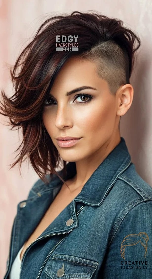 Side-Shaved Pixie