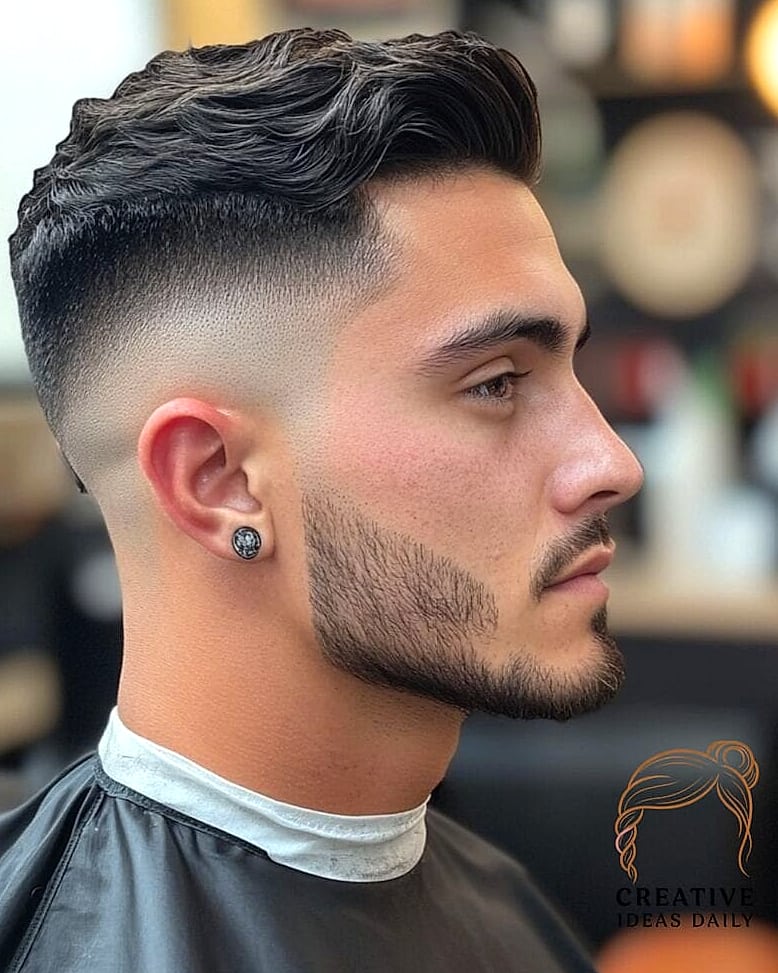Skin Fade with Line Up