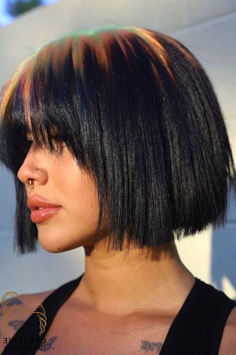 Sleek Blunt Bob
